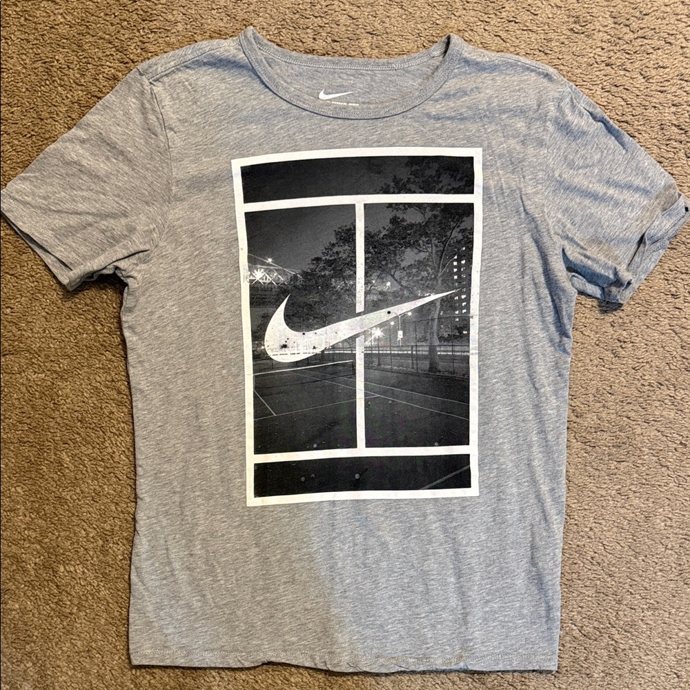 Nike Court (Tennis) Gray T-Shirt